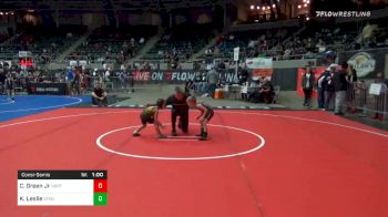 37 lbs Consolation - Coby Green Jr, Northside Wrestling Academy vs Kolson Leslie, Standfast