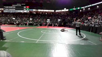 65 lbs Cons. Round 2 - Cain Hampton, CRW3 vs Colt Carlson, PWCA