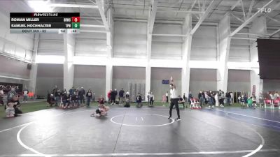 62 lbs Cons. Round 3 - Rowan Miller, Bear River Wrestling Club vs Samuel Hochhalter, Team Prestige Wrestling