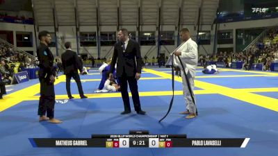 Pablo Lavaselli vs Matheus Gabriel 2026 World Jiu-Jitsu IBJJF Championship