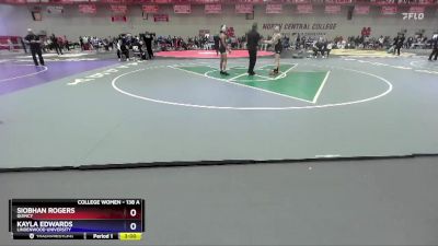 138 A Cons. Round 1 - Siobhan Rogers, Quincy vs Kayla Edwards, Lindenwood University