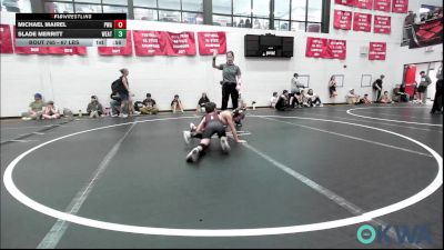 67 lbs 3rd Place - Michael Mairel, Perry Wrestling Academy vs Slade Merritt, Weatherford Youth Wrestling