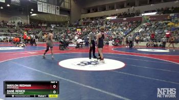 6A 157 lbs Semifinal - Dane Renick, Bentonville West vs Waylon Redman, Fayetteville