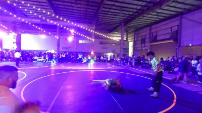 54 lbs Consi Of 8 #2 - Averie Cortez, U-Town Hammers vs Harper Atkinson, Unattached