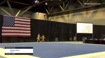 Kailana Quan - Women's Group, WOGA - 2021 USA Gymnastics Championships