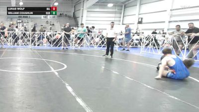182 lbs Rr Rnd 1 - Lukas Wolf, Hillbilly Hammers - HSB vs William Coughlin, BlueWave Beast - HSB