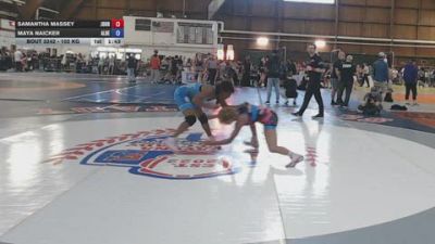 102 kg Semifinal - Samantha Massey, Journeymen vs Maya Naicker, Alberta Elite WWC