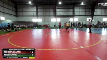165 lbs Quarterfinal - Kelly Gilmore, Legacy Dragons Wrestling vs Benjamin Williams, Great Bridge Wrestling Club
