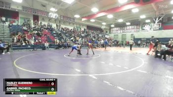 138 lbs Cons. Round 4 - Marley Guerrero, Monte Vista vs Gabriel Pacheco, Central Union