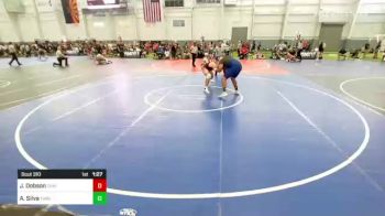 285 lbs Quarterfinal - Jayden Dobson, Chain Gang vs Aldo Silva, Threshold WC
