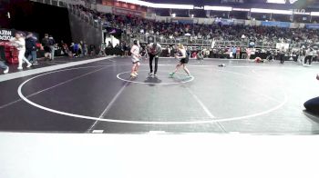 125 lbs Rr Rnd 1 - Mckinlee Romane, Rams WC vs Emberlee Mickelson, Kodiak Wrestling