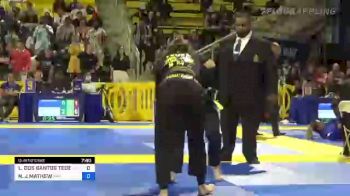 LARISSA DOS SANTOS TEDESCO vs NICOLE J MATHEW 2022 World Jiu-Jitsu IBJJF Championship