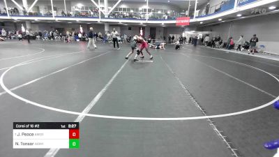 125 lbs Consi Of 16 #2 - Jay Peace, American University-Unattached vs Noah Tonsor, Army-West Point