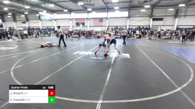 157 lbs Quarterfinal - Jeremiah Smartt, No Team vs Carter Fawcett, North Valley RTC