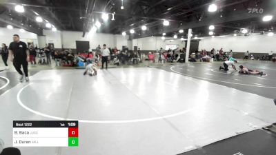 85 lbs Rr Rnd 3 - Brian Baca, Juggernaut WC vs Jaxyn Duran, Valley Bad Boys