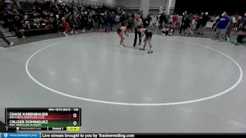 106 lbs Cons. Round 10 - Chase Karenbauer, Bad Karma Wrestling Club vs Cruzer Dominguez, MWC Wrestling Academy