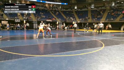 135 lbs Round Of 32 - Elijah Williams, Chestnut Ridge vs Isaiah Hertzler, Milton