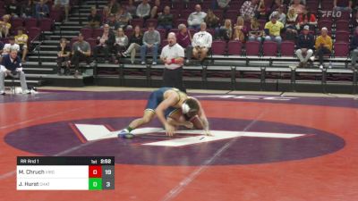 165 lbs Rr Rnd 1 - Mac Chruch, Virginia Tech vs Jackson Hurst, Chattanooga