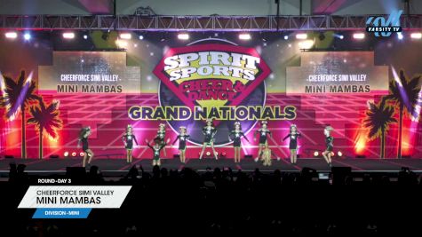 CheerForce Simi Valley - Mini Mambas [2025 L2 Mini Day 3] 2025 Spirit Sports Grand Nationals