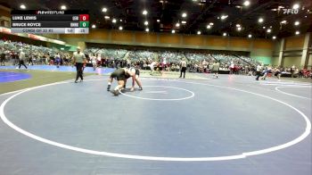 285 lbs Consi Of 32 #2 - Luke Lewis, Lehi vs Bruce Royce, Bishop Manogue