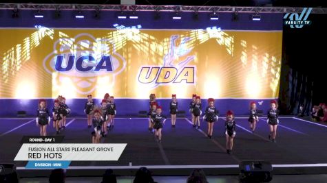 Fusion All Stars Pleasant Grove - Red Hots [2024 L1 Mini Day 1] 2024 UCA Sandy Fall Classic