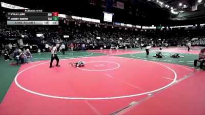 45 lbs Cons. Round 1 - Jimmy Smith, BRK3 vs Ryan Lape, BBWA