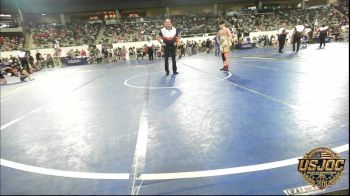112 lbs Round Of 16 - Owen Hebert, Triad Wrestling Club Of Ruston vs Giovanni Barteau, Duncan Demon Wrestling