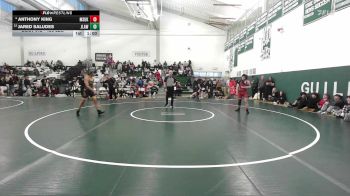 126 lbs Consolation - Anthony King, Masuk vs Jared Saludes, Jonathan Law