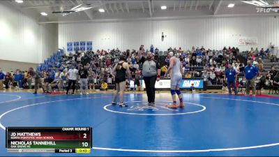 113 lbs Quarterfinal - Eric Swift, Desoto Central High School vs Michael Lococo, St. Patrick`s High School