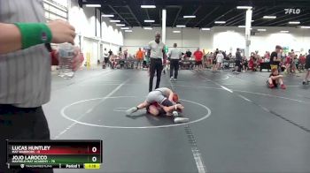 76-80 lbs Quarterfinal - JoJo LaRocco, Mayfield Mat Academy vs Lucas Huntley, Mat Warriors