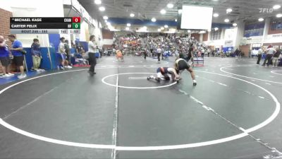 150 lbs Champ. Round 1 - Carter Felix, Northview vs Michael Kase, Chaminade