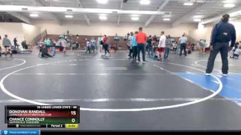 66 lbs Round 5 - Donovan Randall, Lexington Youth Wrestling Club vs Chance Connolly, Summerville Takedown