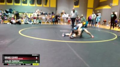 90 lbs Round 2 - Sailor Farrow, The Storm Wrestling Center vs Drake Comer, The Storm Wrestling Center