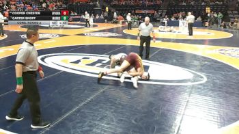 2A 150 lbs Cons. Round 2 - Carter Skoff, Morris vs Cooper Chester, East Peoria