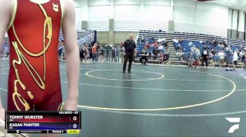 87 lbs Quarterfinal - Tommy Wurster, OH vs Kagan Painter, PA