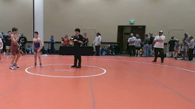 108 lbs Cons. Semis - Lee Delia, Estebuilt WC vs Carter Crivellaro, Savage Wrestling Academy