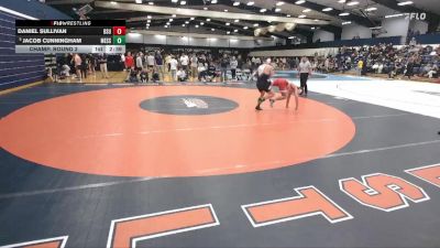 141 lbs Champ. Round 2 - Jacob Cunningham, Messiah vs Daniel Sullivan, Bridgewater State