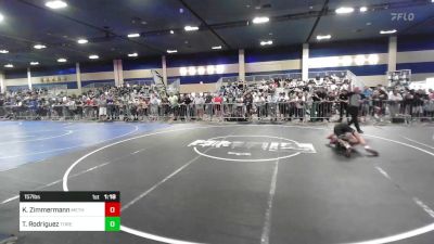 157 lbs Round Of 256 - Kris Zimmermann, Methods WC vs Theseus Rodriguez, Threshold WC