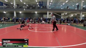 65 lbs Round 1 (6 Team) - Ollie Dies, Brecksville vs Jett Jaggers, Columbus St. Francis Desales