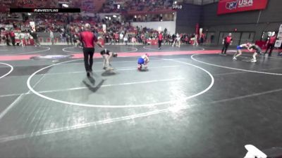 80 lbs Cons. Semi - Lisa Vee, Victory School Of Wrestling vs Paisley Ritschard, RT Elite Wrestling