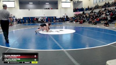 132G Semifinal - Calico McIntyre, Colony High School vs OLIVIA PROBASCO, Wasilla High School