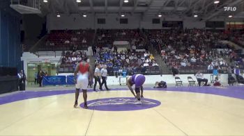 285 lbs Cons. Semi - Jamal Neeway, Central vs Ka`Ron Lewis, University Of The Ozarks