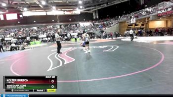 138 lbs Champ. Round 2 - Watsana Som, Hermiston Oregon vs Kolter Burton, Century