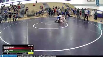 120 lbs Quarterfinal - Cade Ross, McQueen vs Jacob Lewis, Douglas