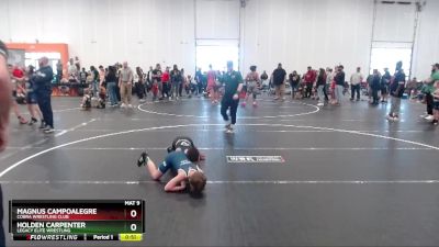 80 lbs Quarterfinal - Magnus Campoalegre, Cobra Wrestling Club vs Holden Carpenter, Legacy Elite Wrestling