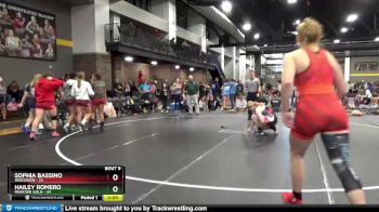 190 lbs Round 3 (6 Team) - Abigale Swanson, Wisconsin vs Mariyah Brumley, Missouri Gold