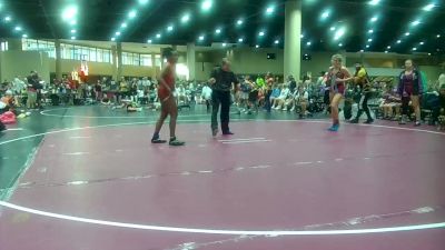 155 lbs Semis (4 Team) - Ava Hicks, Untouchable Lady Reapers vs Heather Butler, Trojan WA