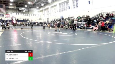 144 lbs Consi Of 4 - Aiden Lamarre, Bristol Central vs Alex Rivard, Farmington