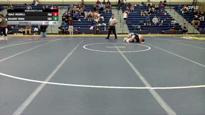111-118 lbs Round 2 - Elijah Tena, Cornerstone Mat Club vs Isac Rozell, Peninsula Wrestling Club