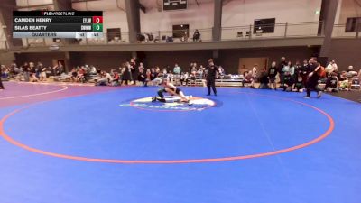 U12 FK - 78 lbs Quarters - Camden Henry, Enumclaw Yellow Jackets Wrestling Club vs Silas Beatty, South West Washington Wrestling Club